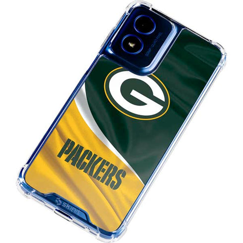 NFL Green Bay Packers Moto G 5G (2024) Clear Case